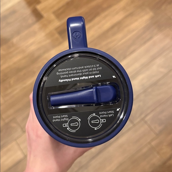 Hydrojug Cateye Blue Glam Traveler Water bottle - Picture 4 of 4